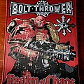 Bolt Thrower - Patch - Bolt Thrower - Realm Of Chaos Backpatch (Red Border)