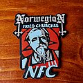 Burzum - Patch - Burzum - Norwegian Fried Churches Patch