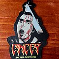 Cancer - Patch - Cancer - To The Gory End Shaped Patch