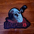 Friday The 13th - Patch - Friday The 13th Shaped Patch