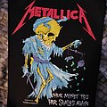 Metallica - Patch - Metallica money tips her scales backpatch