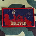 Helstar - Patch - Helstar "Burning Star" Woven Patch