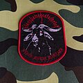 Blasphamagoatachrist - Patch - Blasphamagoatachrist "Black Metal Warfare" Official Woven Patch
