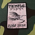 Temple Below - Patch - Temple Below "Dies Irae" Official Woven Patch