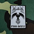 Mysticum - Patch - Mysticum "PISS OFF!!!" Official Woven Patch