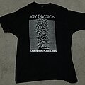 Joy Division - TShirt or Longsleeve - "Joy Division - Unknown Pleasures" Black T-Shirt (tultex) (Size XL)