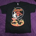 Venom - TShirt or Longsleeve - “Venom - Cronos In Flames” Black T-Shirt (Size XL) [Night Shift Merch]