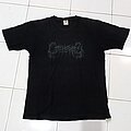Cephalotripsy - TShirt or Longsleeve - CEPHALOTRIPSY Grey Logo shortsleeve shirt