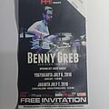 Benny Greb - Other Collectable - BENNY GREB Asia Clinic Tour 2010 flyer
