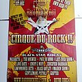 Multiple Bands - Other Collectable - Multiple Bands Hard Rock Hell VII Cirque Du Rock poster