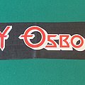 Ozzy Osbourne - Other Collectable - Ozzy Osbourne - Theatre of Madness 1992 Tour Scarf