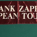 Frank Zappa - Other Collectable - Frank Zappa - Ship Arriving Too Late to Save a Drowning Witch 1982 Tour Scarf