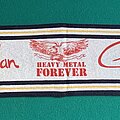 Gillan - Other Collectable - Gillan - Glory Road 1982 Tour Scarf / Special Guest: Tygers of Pan Tang