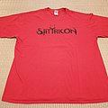 Satyricon - TShirt or Longsleeve - SATYRICON - Logo (The Infinity of Time and Space) TS red