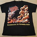 Morbid Angel - TShirt or Longsleeve - MORBID ANGEL Gateways to Annihilation US Tour TS 2001