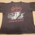 Obituary - TShirt or Longsleeve - OBITUARY Cause of Death TS 1990