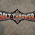 Bolt Thrower - Patch - Bolt thrower back shape