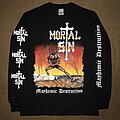 Mortal Sin - TShirt or Longsleeve - Mortal Sin - Mayhemic Destruction Longsleeve