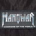 Manowar - Patch - Manowar - Warriors of The World (logo original)