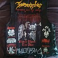 Blasphemy - Battle Jacket - Proto Black Leather Vest