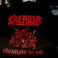 Kreator - TShirt or Longsleeve - Kreator pleasure to kill Shirt - stenciled DIY