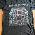 Demons &amp; Wizards - TShirt or Longsleeve - Demons & Wizards Shirt Faces Great ist The Triumph of evil, Large