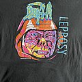 DEATH. - TShirt or Longsleeve - DEATH. DEATH Leprosy Blue Grape shirt