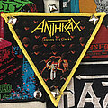 Anthrax - Patch - Anthrax Among the Living triangle patch