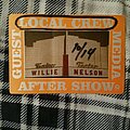 Willie Nelson - Other Collectable - Willie Nelson "Local Crew" Tour Pass October 14, 1998