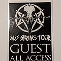 Salem's Childe - Other Collectable - Salem's Childe "Guest" All Access Laminate (Spring Tour 2023)