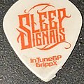 Sleep Signals - Other Collectable - Sleep Signals Guitar Pick (Red)