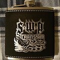 Saint Whiskey Prophecies - Other Collectable - Saint Whiskey Prophecies (SWP) "Trans Am Jams" Leather Wrapped Whiskey Flask...