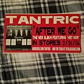 Tantric - Other Collectable - Tantric "After We Go" Promotional Sticker 2004