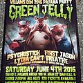Green Jelly - Other Collectable - Green Jelly Event Poster (20.5x26) June 4, 2016