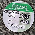 Green Jelly - Other Collectable - Green Jelly (All Access) Silky Backstage Pass 2016