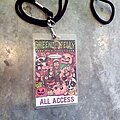 Green Jelly - Other Collectable - Green Jelly (All Access) Tour Laminate 2015