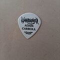 Warbringer - Other Collectable - Warbringer - Adam Carroll double sided pick