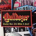 Bulldozer - Patch - Bulldozer - Another Beer (It's What I Need) rubber patch