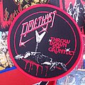 Amethyst - Patch - Amethyst - Throw Down the Gauntlet woven patch red border