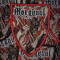 Mörghuul - Patch - Mörghuul  - Domination of the Beast woven patch red border