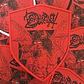 Bahratal - Patch - Bahratal - Kladivo Intolerance woven patch red border