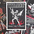 Tyrann - Patch - Tyrann - Face the Tyrant woven patch