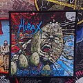 Hirax - Patch - Hirax - Raging Violence woven patch black border