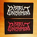 Fatal Punishment - Patch - Fatal Punishment embroidered logo patches both variants