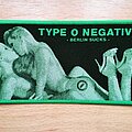 Type O Negative - Patch - Type O Negative - Berlin Sucks woven patch