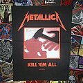 Metallica - Patch - Metallica - Kill 'Em All backpatch