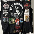 Ozzy Osbourne - Patch - Ozzy Osbourne Stripping patches from first vest