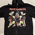 Iron Maiden - Hooded Top / Sweater - Iron Maiden Tailgunner/No Prayer On The Road Hoodie Reprint 2018