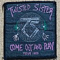 Twisted Sister - Patch - Twisted Sister Patch - Come Out And Play Tour