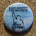 Rage Against The Machine - Pin / Badge - Rage Against The Machine Button - The Battle Of Los Angeles